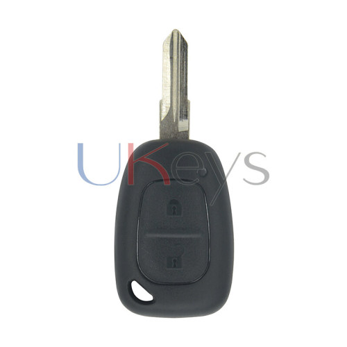 Remote key 434Mhz 2 button VAC102 blade for Renault Traffic Kangoo 2003-2007