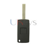 CE0536 Flip remote key 3 button middle light HU83 blade 434Mhz ASK PCF7961 for Peugeot 107 207 307 308 407 607 Citroen C2 C3 C4 C5 C6 C8