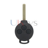 Remote key shell 3 button for Mercedes Benz Smart Fortwo Forfour City Roadster 2006-2014