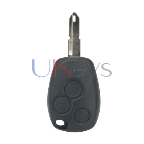 Remote key shell 3 button NE72 for Renault Clio III Kangoo II Master Modus 2006-2012