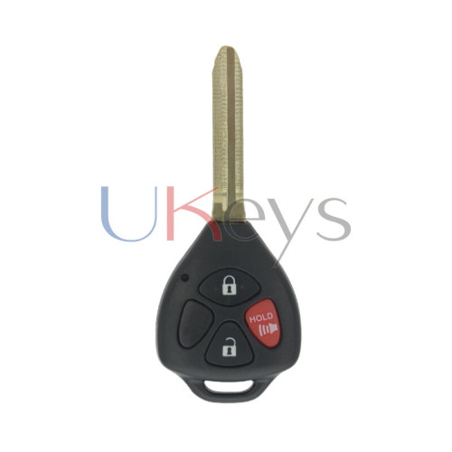 Tokai Rika B42TA remote head key 3 button 314mhz/433mhz with G or 4D67 chip for Toyota Hilux 4Runner Fortuner