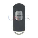 Smart key shell 2 button for Mazda  3 CX-5 2015-2017 FCC ID SKE13E-01