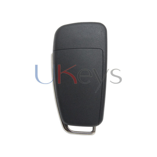 PN 8P0 837 220 D flip remote key 3 button 434Mhz ID48 chip for Audi A3 S3 TT 2007-2012 8P0837220D