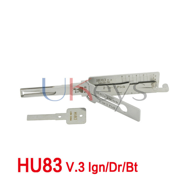 Lishi 2 in 1 Pick HU83 v.3 Ign/Dr/Bt