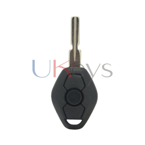 Remote key HU58 EWS system 434mhz 3 button ID44 chip for BMW 3 5 6 7 Series Z3 X3 X5 Z8 Z4 2001-2008