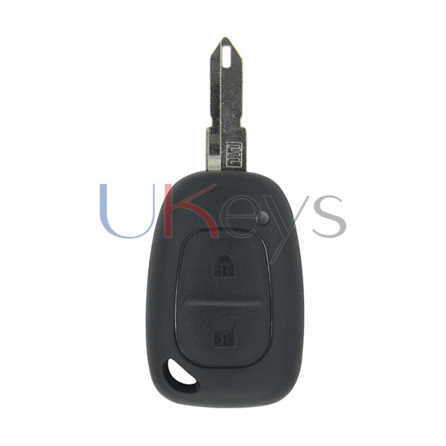Remote key shell 2 button NE73 blade for Renault Master Trafic 2002-2014