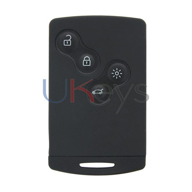 P/N 285970037R Remote Smart Card Key 4 button 433.9mhz PCF7952 for Renault Koleos one button start