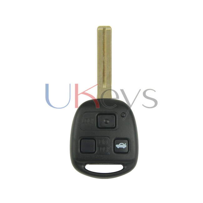 4C chip PN 50171 Remote key 304Mhz 3 button TOY48 short  for Lexus GX470