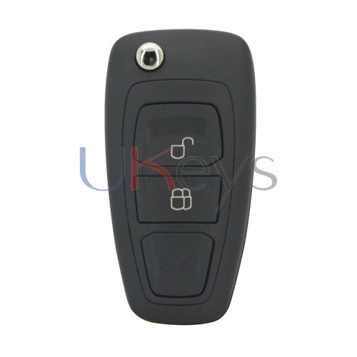 PN 1919604 5WK50165 Flip key 2 button 434mhz FSK with 4D63 80 bit chip for Ford Ranger 2011 2012 2013 2014 2015
