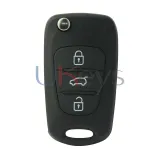 HA-T005 CE0678 Flip remote key 3 button 434Mhz for Hyundai i20 i30 Kia K5 K2