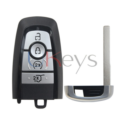 Smart key shell 4 button for 2017 Ford HS7T-15K601