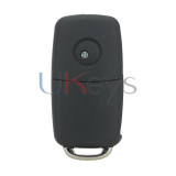 FCC 3D0 959 753 AA Flip key shell 3 button for VW Touareg 2004-2009