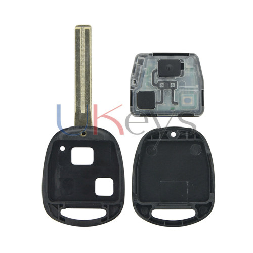 4D67 chip PN 50171 Remote key 2 button TOY48 long 433mhz for Lexus GX470 RX350 SC430 2007 2008 2009