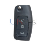 Flip remote key shell FO21 blade for Ford Mondeo Focus Fiesta C Max S Max