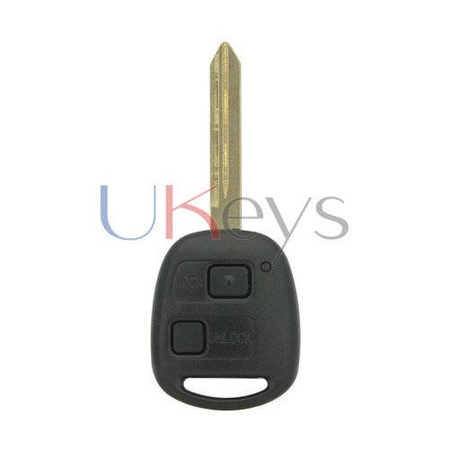 Valeo 736716-A Remote key 2 button no chip 315mhz TOY47 blade for Toyota Avensis Yaris Auris 2006-2011
