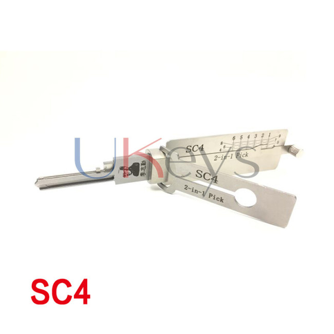 SC4 2-in-1 Pick Decoder Lishi Residential tool
