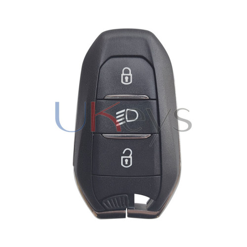 Smart key shell 3 button for Peugeot 308 508 3008 5008 Citroen C4 Cactus Picasso
