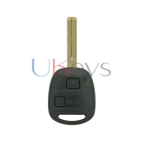 PN 50171 remote key 2 button Toy48 short blade 315mhz 433mhz 304mhz for Lexus ES350 IS250 IS350 SC430 2005-2008