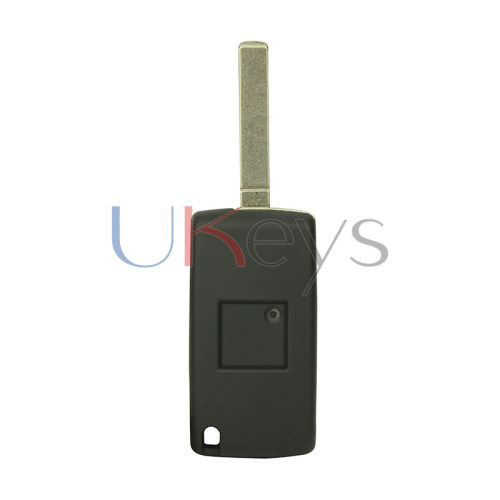 CE0536 Flip key 3 button middle trunk VA2 blade 434Mhz ASK PCF7961 for Peugeot 107 207 307 308 407 607 Citroen C2 C3 C4 C5 C6 C8