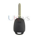 FCC HYQ12BDM Remote key shell 4 button TOY43 for Toyota Camry Corolla