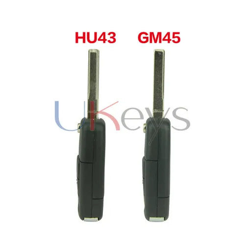Flip key shell 4 button for Holden VE Commodore