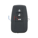 Smart key shell 3 button for Toyota Chr 2016+ Tokay Rika Br2ex