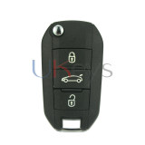 Flip key remote 3 button 433Mhz 46 chip 4A chip for Citroen C4 Cactus