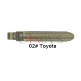 #02 KEYDIY VVDI KEY BLADE