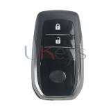 FCC BM1EW Smart key shell 2 button for  Toyota Hilux