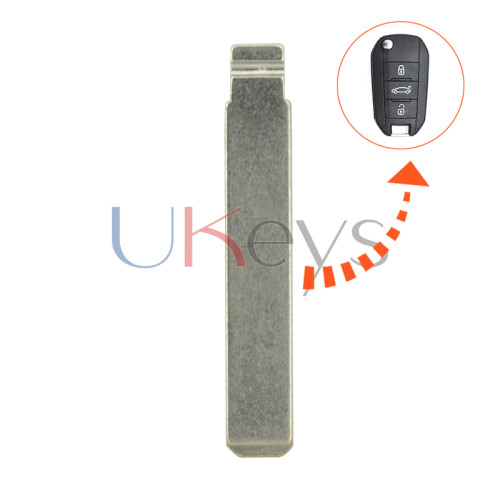 Flip key blade VA2 for Citroen C4
