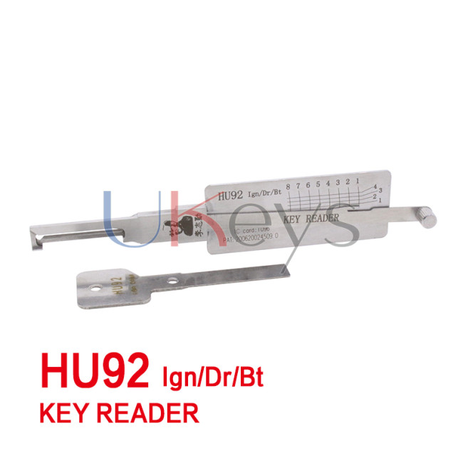 Lishi HU92 Ign/Dr/Bt Key reader
