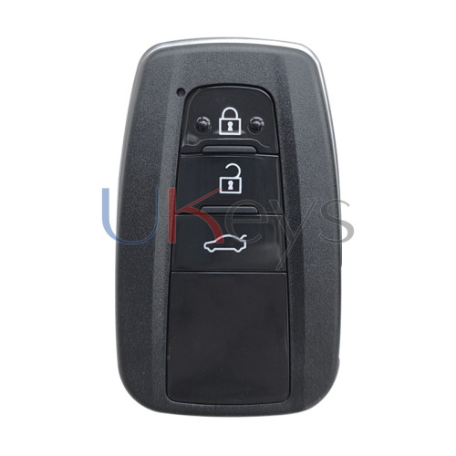 FCC B2U2K2R Smart key shell 3 button for Toyota Corolla 2018-2022 PN 8990H-02040