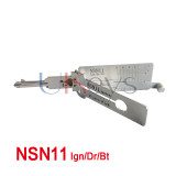 Lishi 2in1 Pick NSN11 Ign/Dr/Bt