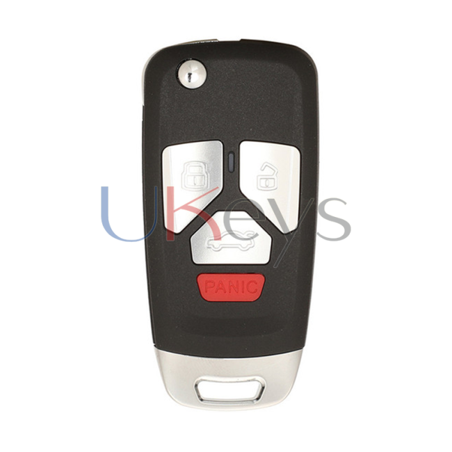 Xhorse XNAU02EN Wireless Universal Remote For Audi Style 4 Button for Xhorse VVDI Key Tool