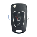 Xhorse XNHY02EN Wireless Universal Remote For Hyundai Style 3 Button for Xhorse VVDI Key Tool