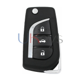 Xhorse XNTO00EN Wireless Universal Remote 3 Button for Toyota Style Xhorse VVDI Key Tool
