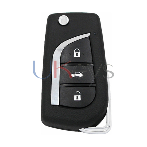 Xhorse XNTO00EN Wireless Universal Remote 3 Button for Toyota Style Xhorse VVDI Key Tool