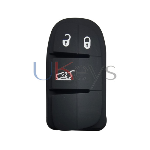 Button Pad 3 button for FCC GQ4-54T Jeep Cherokee Grand Cherokee Dodge Ram