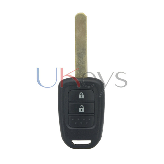 Remote key 2 button 313.8Mhz 434mhz for Honda Jazz 2015