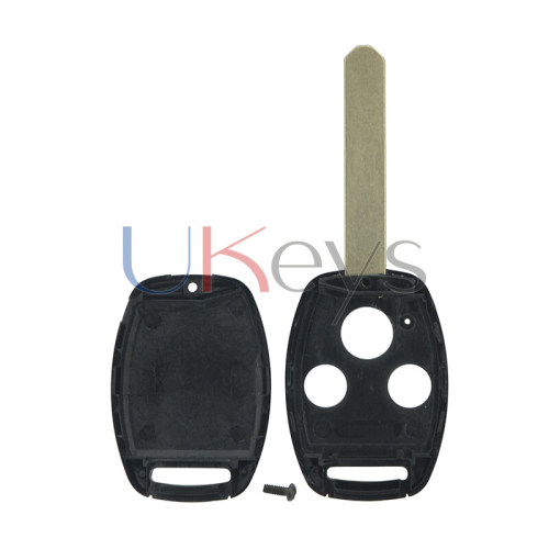 (with chip room)Remote key shell 3 button for Honda CRV Civic Accord