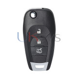 2019-2022 Chevrolet Trax Spark Sonic / Flip remote key 3 button / 433Mhz 4A chip