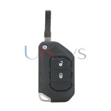 FCC OHT1130261 Flip remote key 2 button 433mhz 4A chip for 2018-2021 Jeep Wrangler PN: 68416786AB SIP22