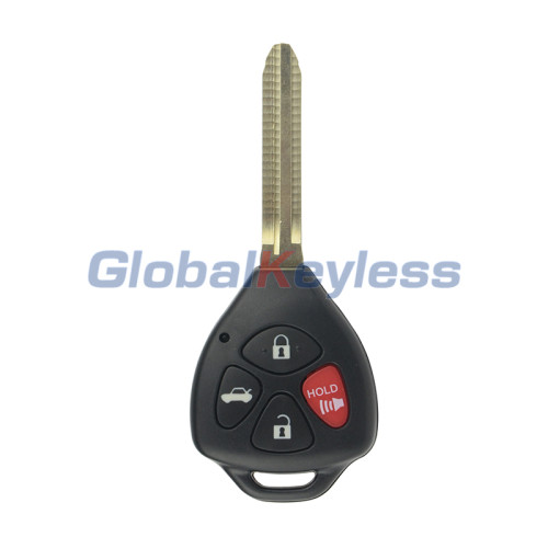 FCC HYQ12BBY Remote key shell 4 button toy43 for Toyota Camry RAV4