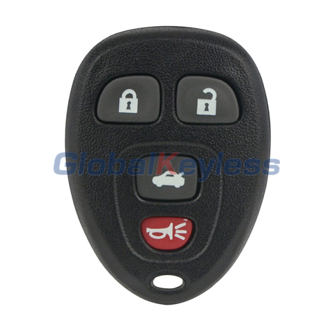 15252034 FCC KOBGT04A Remote fob 315Mhz ASK 4 button for GM Buick Chevrolet Pontiac Saturn 2005-2010