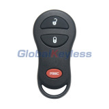 Remote fob shell 3 button for Chrysler Town & Country Dodge Caravan Ram 1500 2000-2003