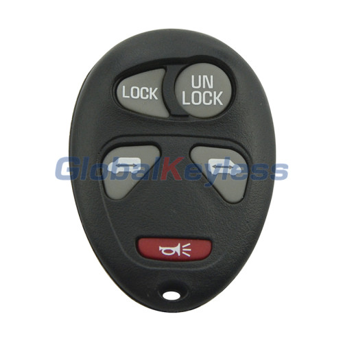 FCC L2C0007T Remote fob shell car key 5 button for GMC