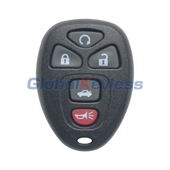 FCC OUC60270/OUC60221 Remote fob 315Mhz 5 button for GM Buick Cadillac Chevrolet 2006-2013 15912860