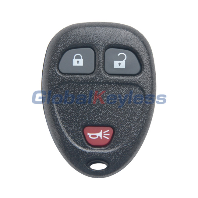 (No battery holder) KOBGT04A remote fob shell 15913420 for GM 3 button