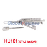 Lishi 2in1 Decoder HU101(10)v.3 Ign/Dr/Bt