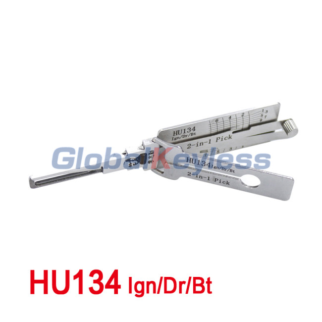 Lishi 2 in 1 Pick HU134 Ign/Dr/Bt